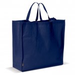 Bolsa grande de non-woven para la compra en varios colores 75 g/m2 color azul oscuro