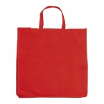 Bolsa grande de non-woven para la compra en varios colores 75 g/m2 color rojo segunda vista