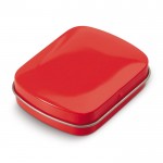 Caja de mentas rectangular en varios colores 23gr color rojo