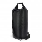 Bolsa de lona impermeable en varios colores con capacidad de 25L color negro