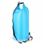 Bolsa de lona impermeable en varios colores con capacidad de 25L color azul claro