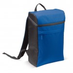 Mochila nevera isotérmica rectangular para hasta 6 latas grandes color azul