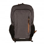 Mochila para portátil de RPET con detalles reflectantes 17'' color gris oscuro segunda vista