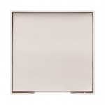 Cubo de 320 hojas blancas para notas en cubo de plástico 10x10x5 cm color blanco quinta vista