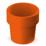 Vasos para café apliable hechos de caña de azúcar en EU 240ml color naranja