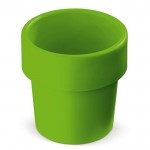 Vasos para café apliable hechos de caña de azúcar en EU 240ml color verde lima