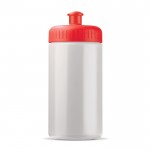 Bidón de plástico libre de BPA y 100% antigoteo 500ml color rojo