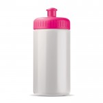 Bidón de plástico libre de BPA y 100% antigoteo 500ml color rosa