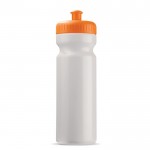 Bidón deportivo de plástico orgánico y hecho en EU 750ml color naranja