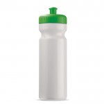 Bidón deportivo de plástico orgánico y hecho en EU 750ml color verde