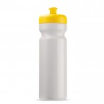 Bidón deportivo de plástico orgánico y hecho en EU 750ml color amarillo