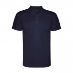 Polo técnico de poliéster en punto piqué para hombre 150 g/m2 Roly color azul marino