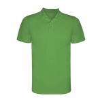 Polo técnico de poliéster en punto piqué para hombre 150 g/m2 Roly color verde manzana