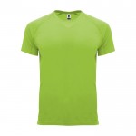 Camiseta técnica de poliéster 100% para hombre 135 g/m2 Roly color verde lima