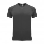 Camiseta técnica de poliéster 100% para hombre 135 g/m2 Roly color grafito