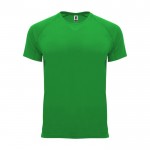 Camiseta técnica de poliéster 100% para hombre 135 g/m2 Roly color verde manzana