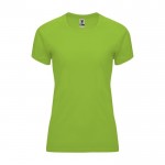 Camiseta técnica de poliéster 100% para mujer 135 g/m2 Roly color verde lima