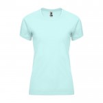 Camiseta técnica de poliéster 100% para mujer 135 g/m2 Roly color verde menta