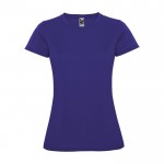 Camiseta técnica de punto piqué para mujer 150 g/m2 Roly color violeta