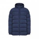 Parka deportiva acolchada de poliéster 110 g/m2 unisex Roly color azul marino