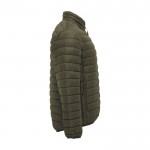 Chaqueta acolchada de 100% poliéster para hombre 290 g/m2 Roly color verde militar segunda vista lateral