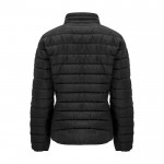 Chaqueta acolchada para mujer de 100% poliéster 290 g/m2 Roly color negro segunda vista trasera