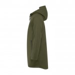 Chubasquero impermeable de poliéster para hombre 210 g/m2 Roly color verde militar vista lateral