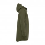 Chubasquero impermeable de poliéster para hombre 210 g/m2 Roly color verde militar segunda vista lateral