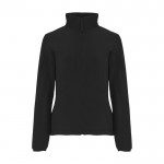 Chaqueta polar de poliéster 100% para mujer 300 g/m2 Roly color negro