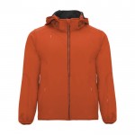 Chaqueta softshell de poliéster y elastano unisex 300 g/m2 Roly color naranja