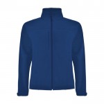 Chaqueta softshell de poliéster de 3 capas unisex 300 g/m2 Roly color azul real