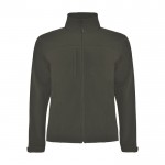 Chaqueta softshell de poliéster de 3 capas unisex 300 g/m2 Roly color verde militar