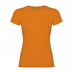 Camiseta de 100% punto de algodón para mujer 155 g/m2 Roly color naranja