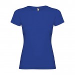 Camiseta de 100% punto de algodón para mujer 155 g/m2 Roly color azul real