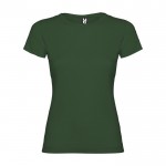 Camiseta de 100% punto de algodón para mujer 155 g/m2 Roly color verde botella