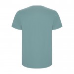 Camiseta de algodón 100% en punto para hombre 190 g/m2 Roly color aguamarina segunda vista trasera