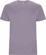 Camiseta de algodón 100% en punto para hombre 190 g/m2 Roly color lavanda