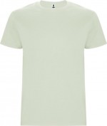 Camiseta de algodón 100% en punto para hombre 190 g/m2 Roly color verde suave