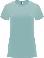 Camiseta de 100% algodón en punto para mujer 170 g/m2 Roly color azul desteñido