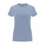 Camiseta de 100% algodón en punto para mujer 170 g/m2 Roly color azul grisáceo