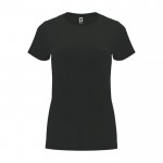 Camiseta de 100% algodón en punto para mujer 170 g/m2 Roly color grafito