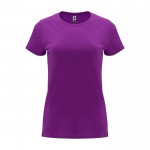 Camiseta de 100% algodón en punto para mujer 170 g/m2 Roly color morado