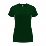 Camiseta de 100% algodón en punto para mujer 170 g/m2 Roly color verde botella