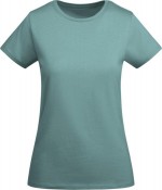 Camiseta de algodón orgánico de punto para mujer 175 g/m2 Roly color aguamarina