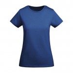 Camiseta de algodón orgánico de punto para mujer 175 g/m2 Roly color azul real