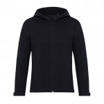 Chaqueta softshell de mujer casual fit 300 g/m2 Iqoniq color negro