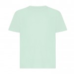 Camiseta de niños de algodón reciclado casual fit 160 g/m2 Iqoniq color verde claro