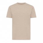 Camiseta unisex de algodón reciclado slim fit 160 g/m2 Iqoniq color camel