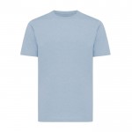 Camiseta unisex de algodón reciclado slim fit 160 g/m2 Iqoniq color azul pastel