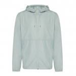 Chaqueta de poliéster reciclado casual fit 70 g/m2 Iqoniq color verde oliva